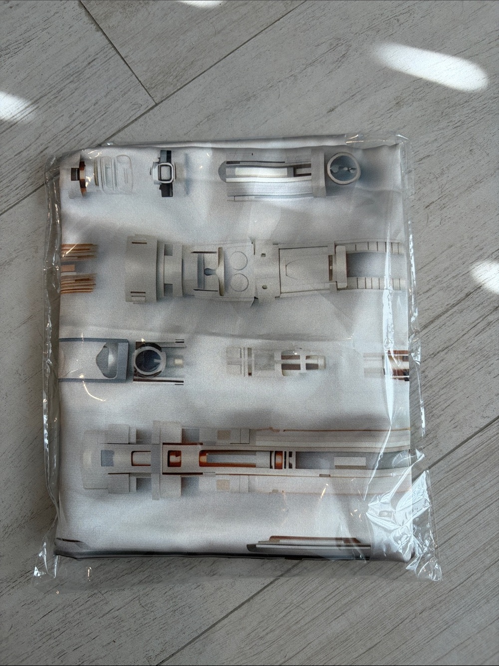 Star Wars light saber pillowcase